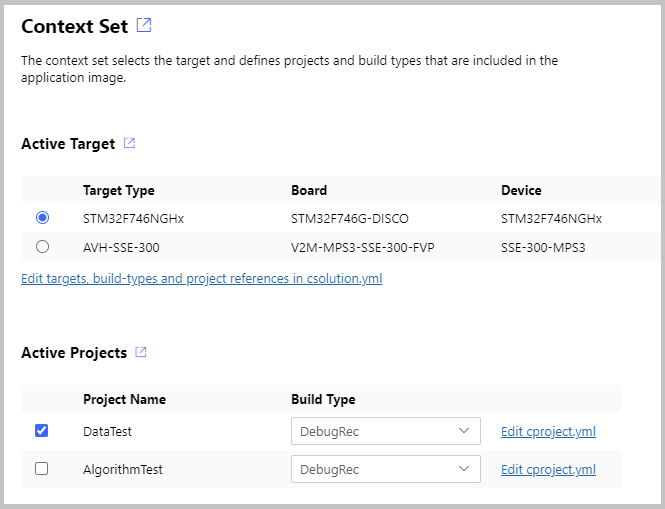 Select Project